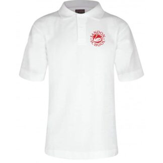 White Sandon School Polo Shirt