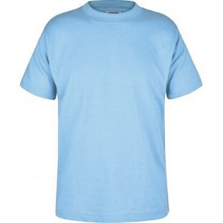 Plain PE T-Shirt - Sky Blue